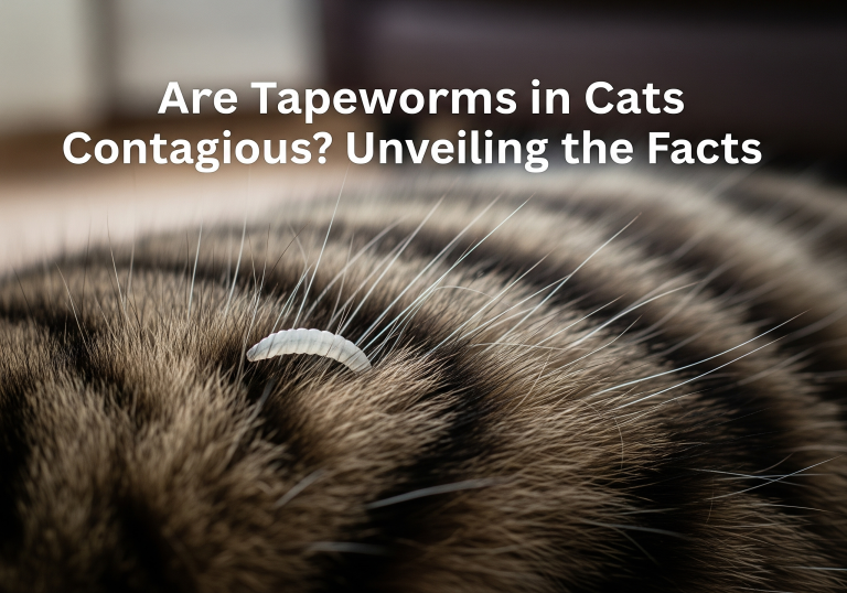 Are Tapeworms in Cats Contagious? Unveiling the Facts