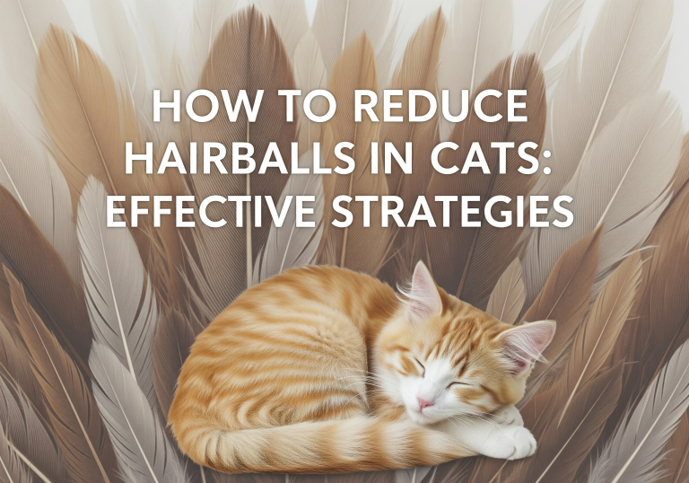 How to Reduce Hairballs in Cats