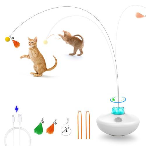 Automatic Feather Cat Toy