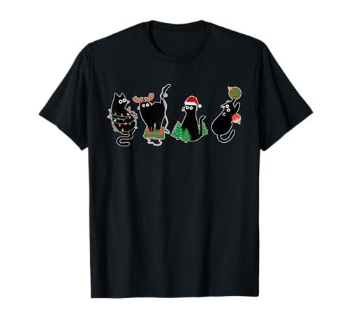 Best Christmas Pajamas for Womens Cat