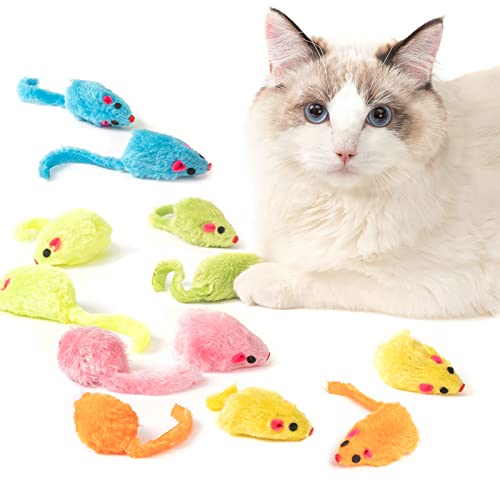Cat Mouse Toy With Rattle