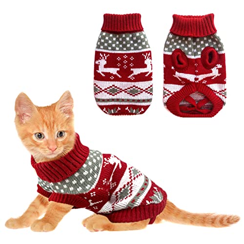 Christmas Sweaters for Cats