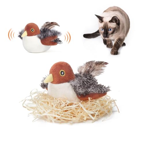 Flapping Sparrow Cat Toy