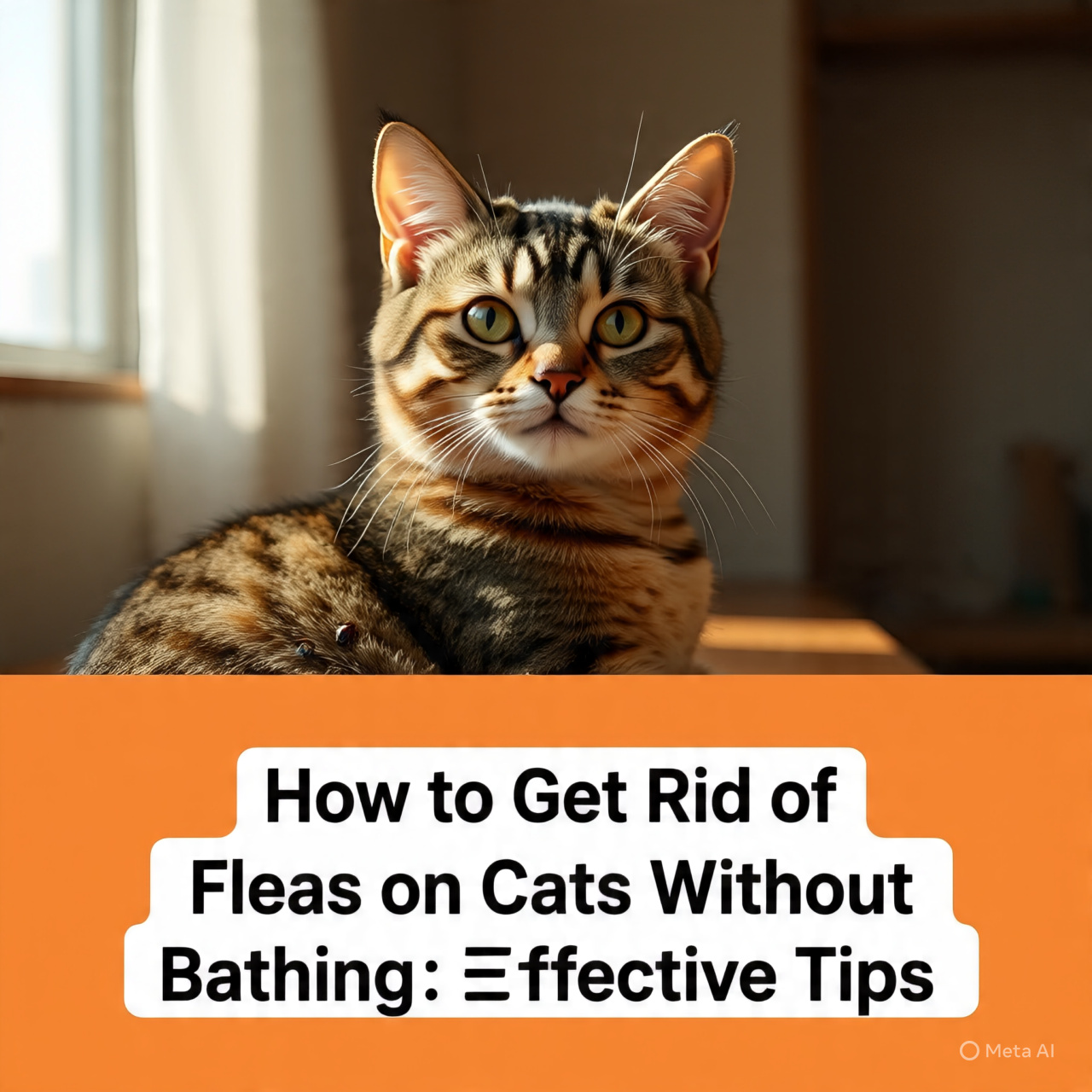 How to Get Rid of Fleas on Cats Without Bathing: Effective Tips