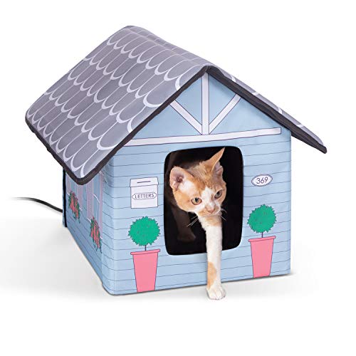 Outdoor Cat House With Heater
