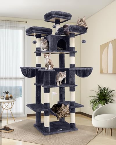 Unique Cat Trees for Large Cats