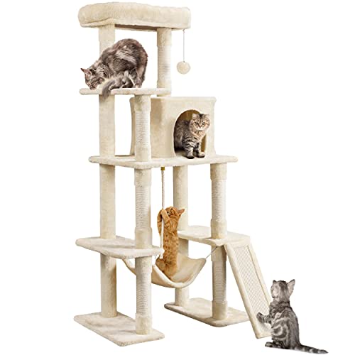 Yaheetech Multi-Level 63-In Plush Cat Tree