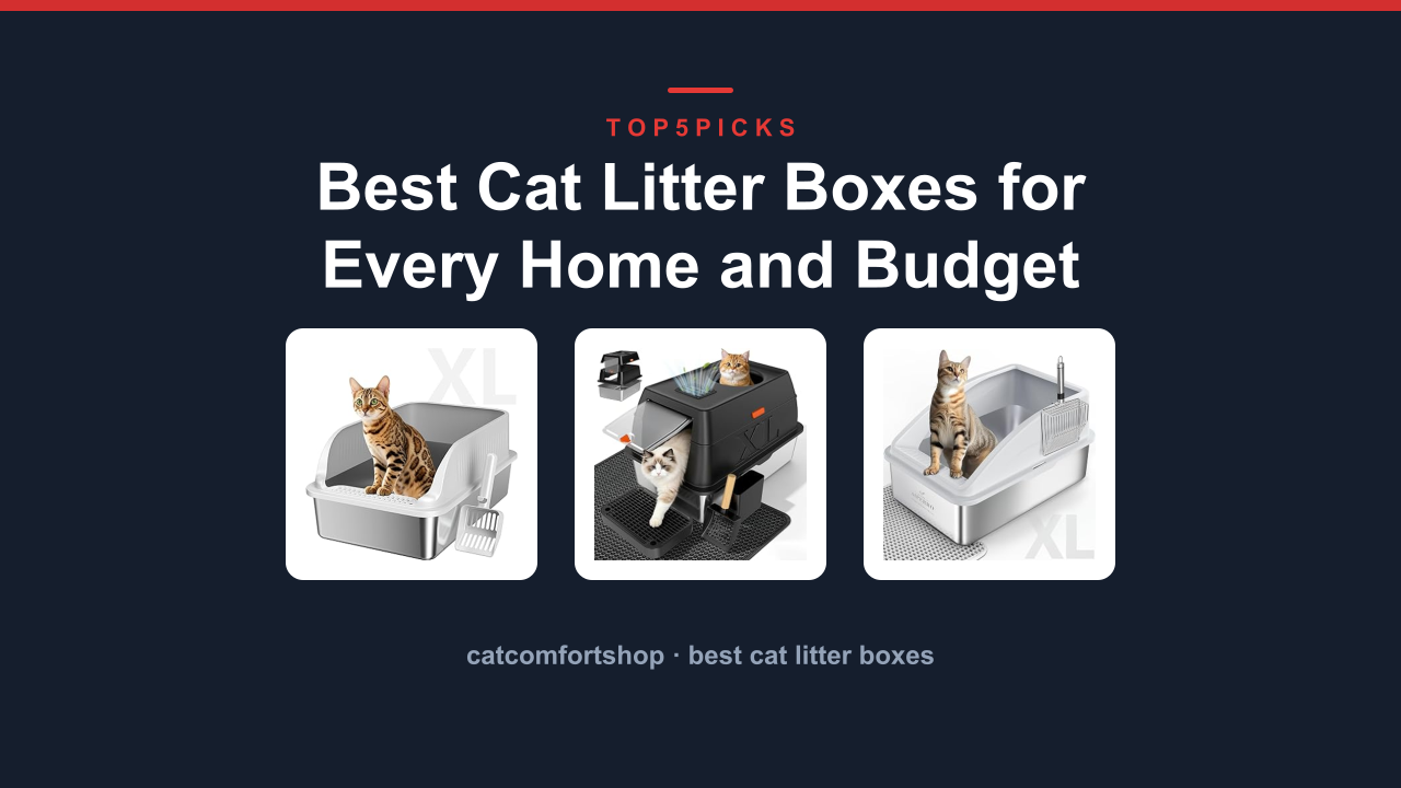 Best Cat Litter Boxes for Every Home and Budget