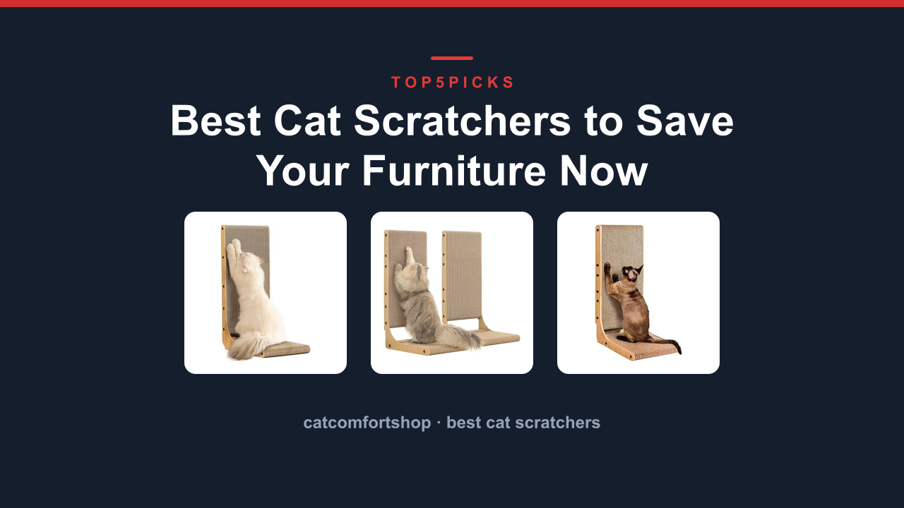 Best Cat Scratchers to Save Your Furniture Now