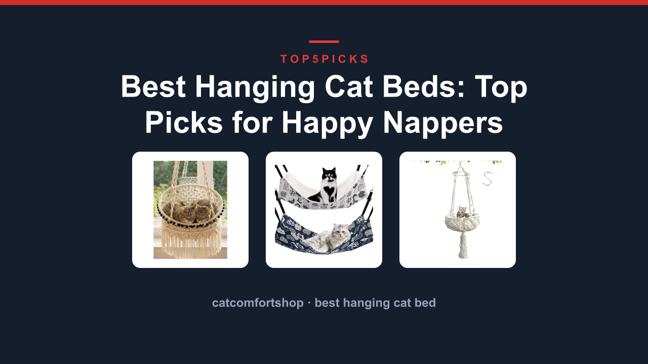 Best Hanging Cat Beds: Top Picks for Happy Nappers