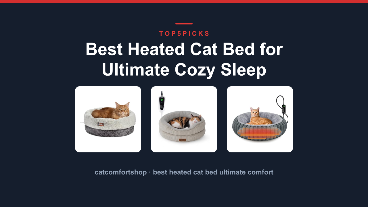 Best Heated Cat Bed for Ultimate Cozy Sleep