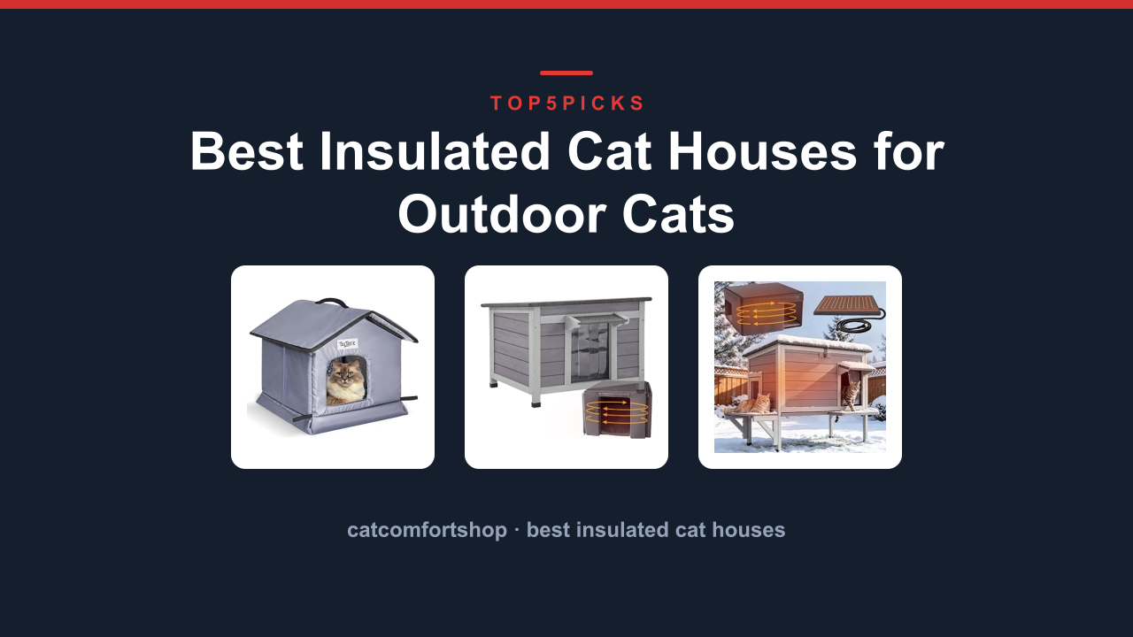Best Insulated Cat Houses for Outdoor Cats