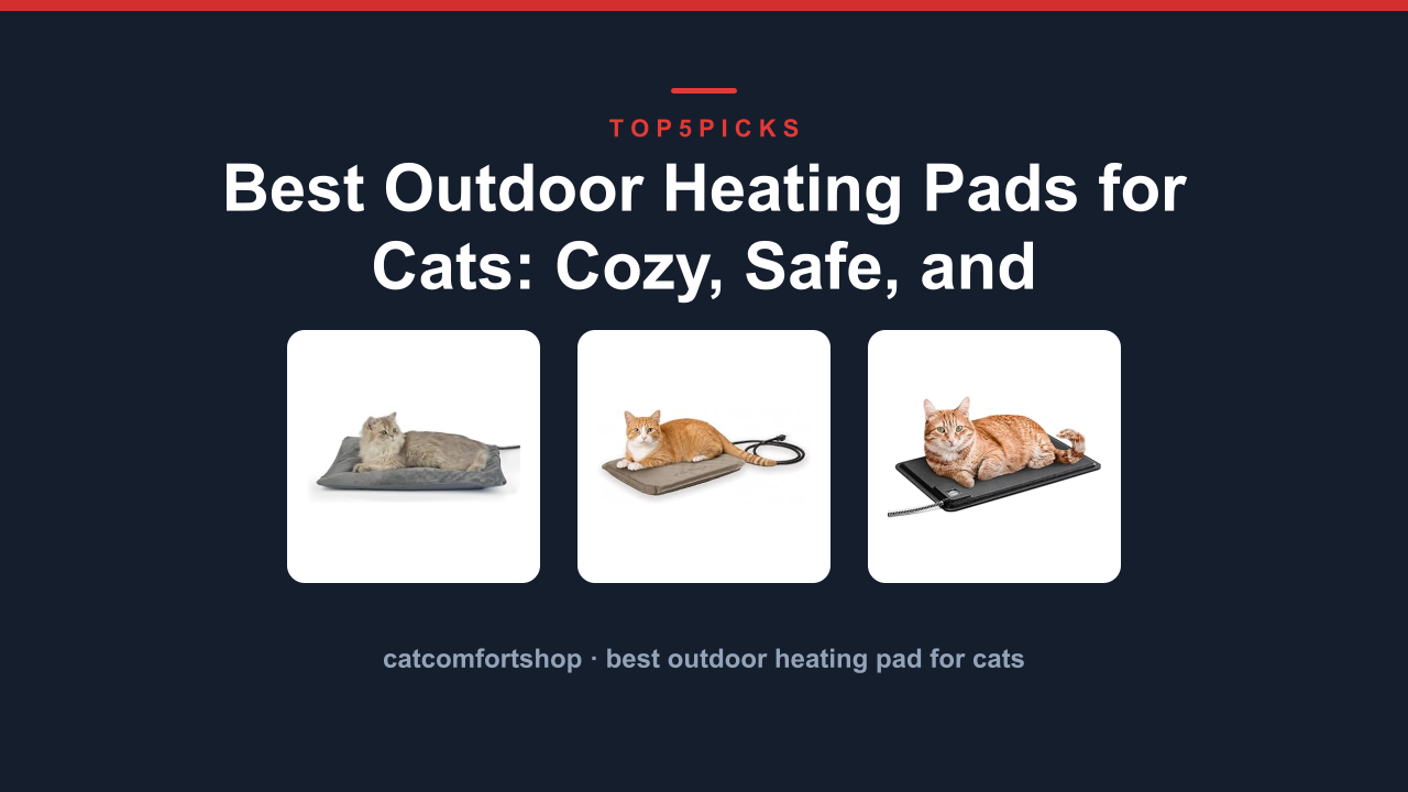 Best Outdoor Heating Pads for Cats: Cozy, Safe, and