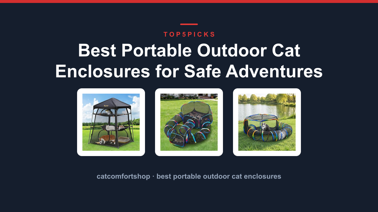 Best Portable Outdoor Cat Enclosures for Safe Adventures