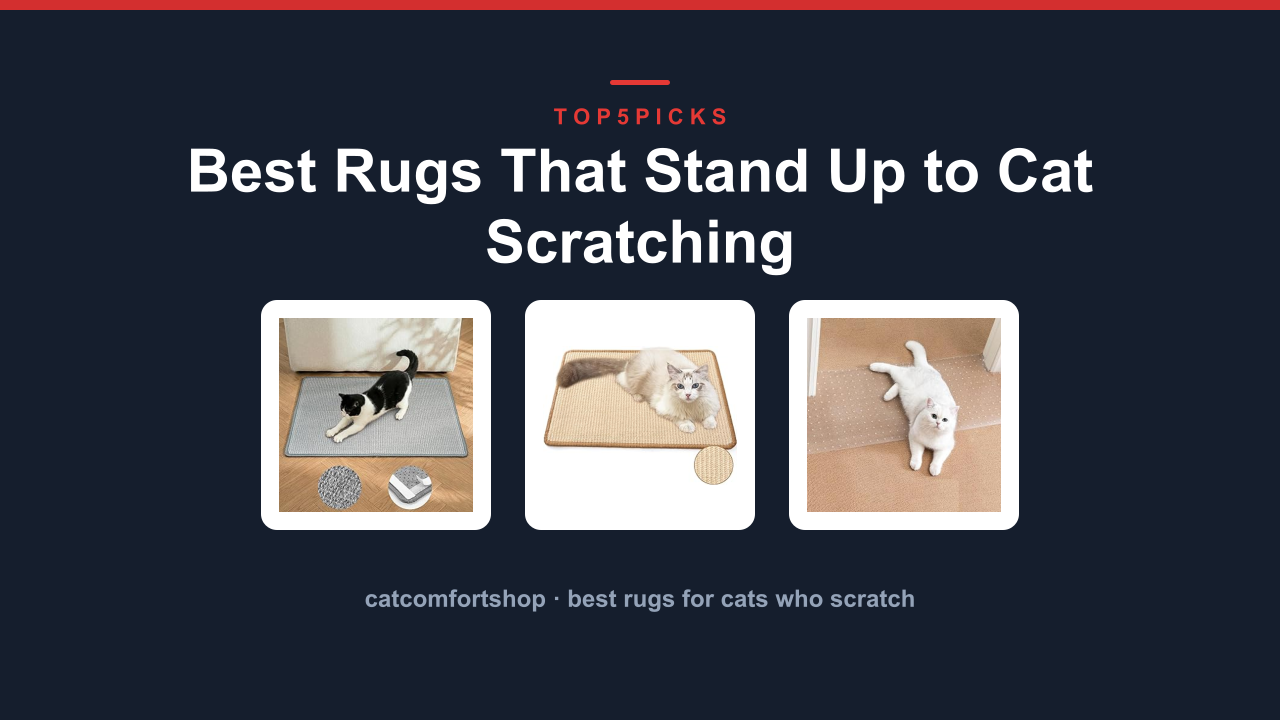 Best Rugs That Stand Up to Cat Scratching