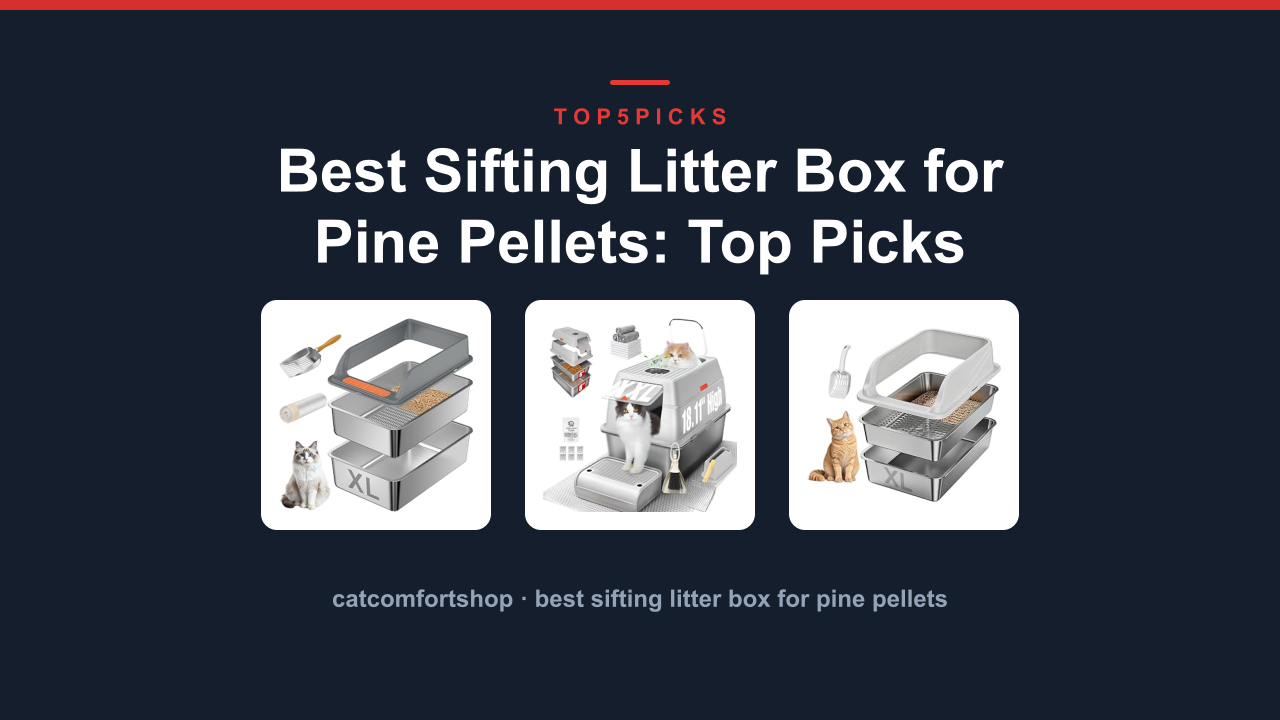 Best Sifting Litter Box for Pine Pellets: Top Picks