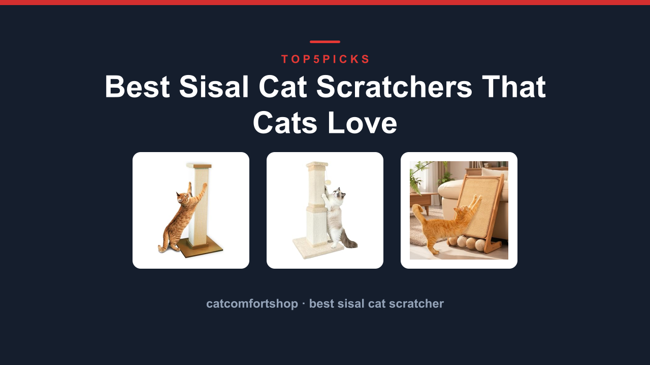 Best Sisal Cat Scratchers That Cats Love