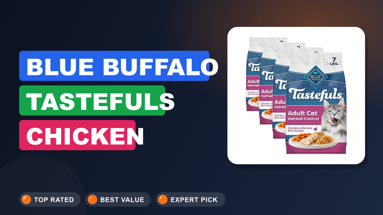 Blue Buffalo Tastefuls Chicken Hairball Control Dry Cat Food