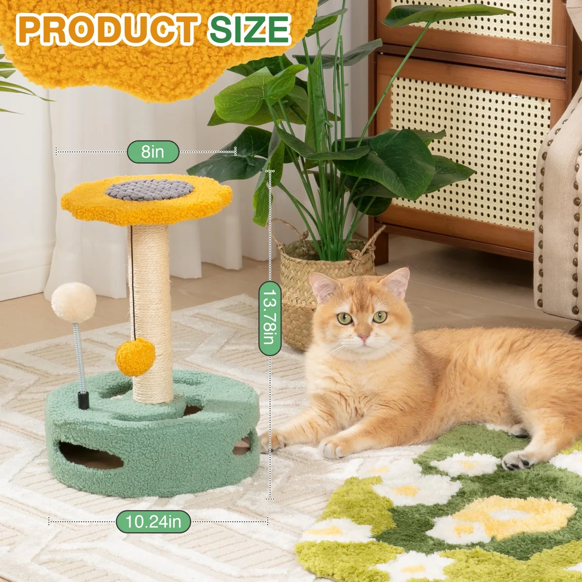 cat scratching post