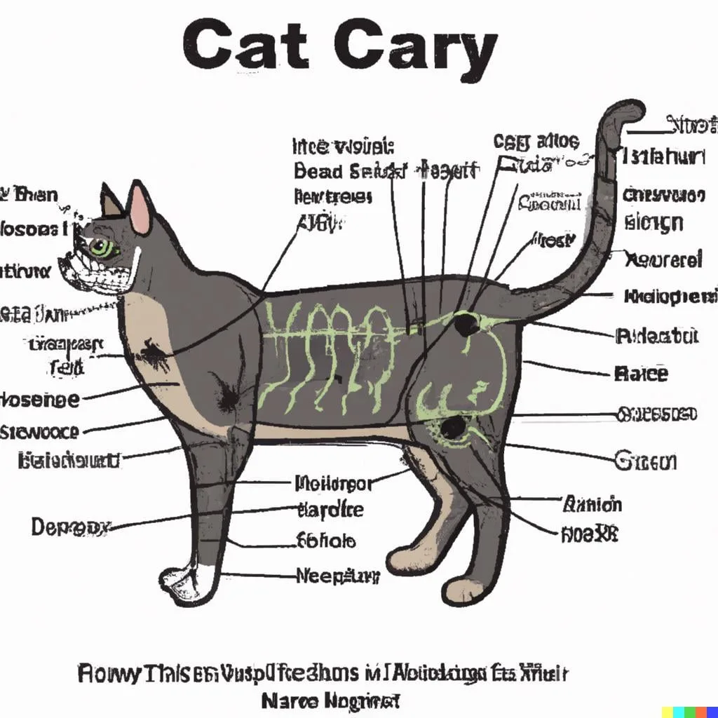 cat whisker anatomy diagram