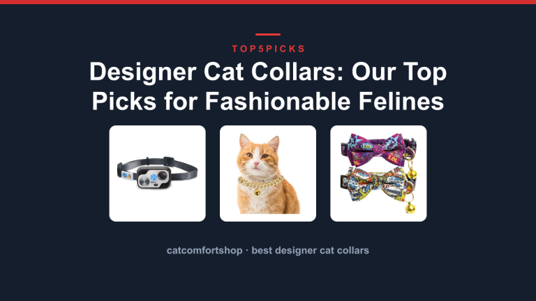 Designer Cat Collars: Our Top Picks for Fashionable Felines