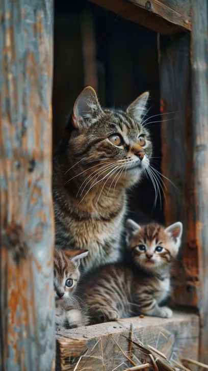 overstimulation aggression mother cat