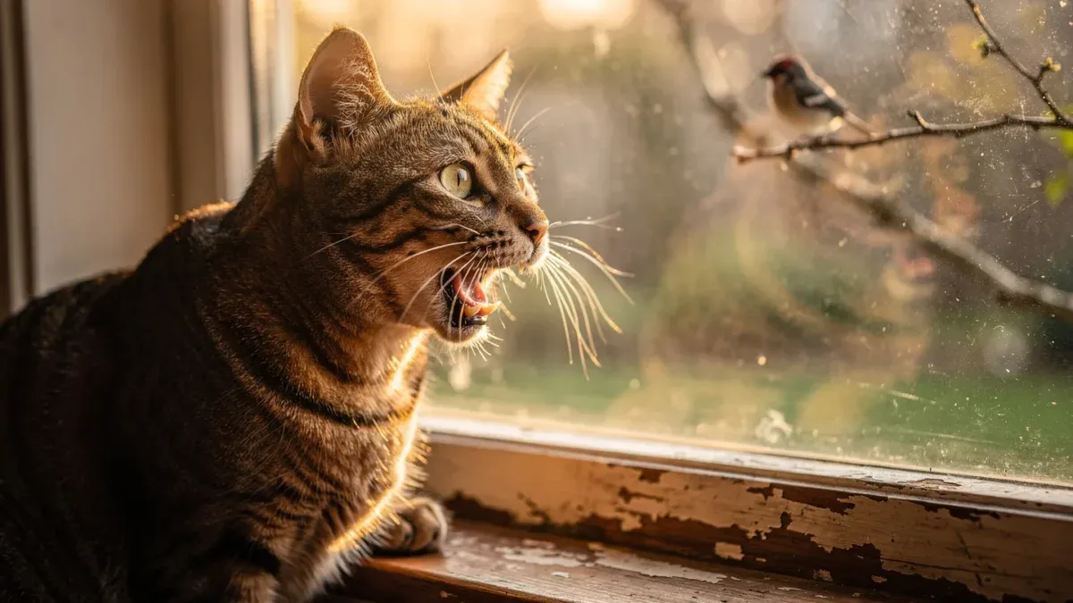 prey-directed vocalization