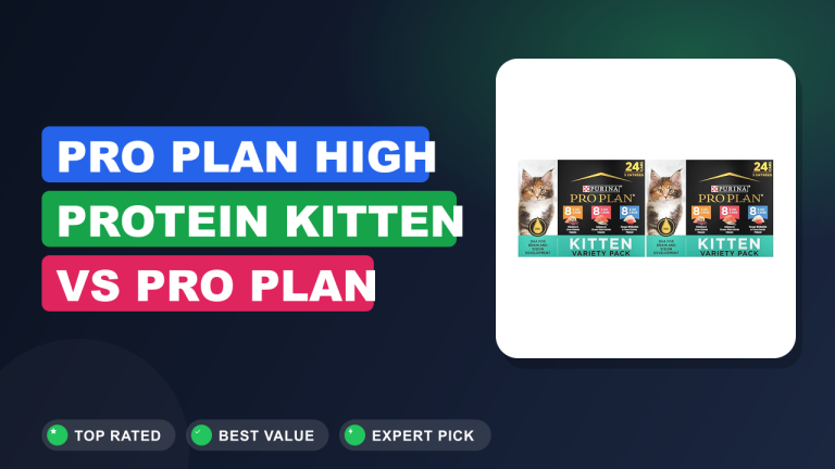 Pro Plan High Protein Kitten vs Pro Plan Senior Pate