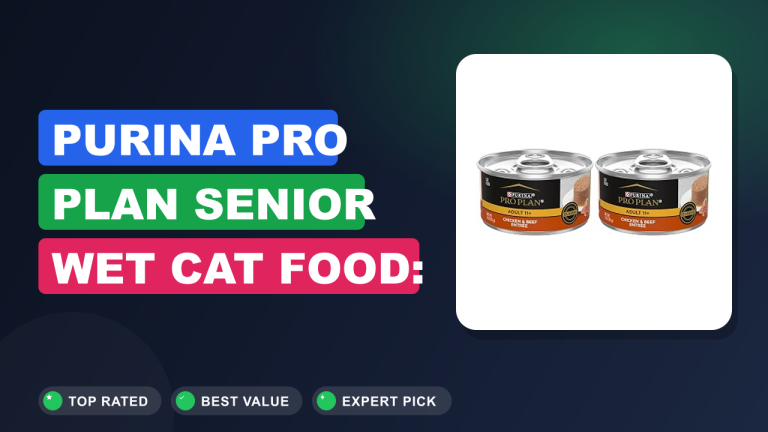 Purina Pro Plan Senior Wet Cat Food: High Protein Review