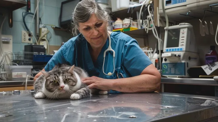 senior cat vet