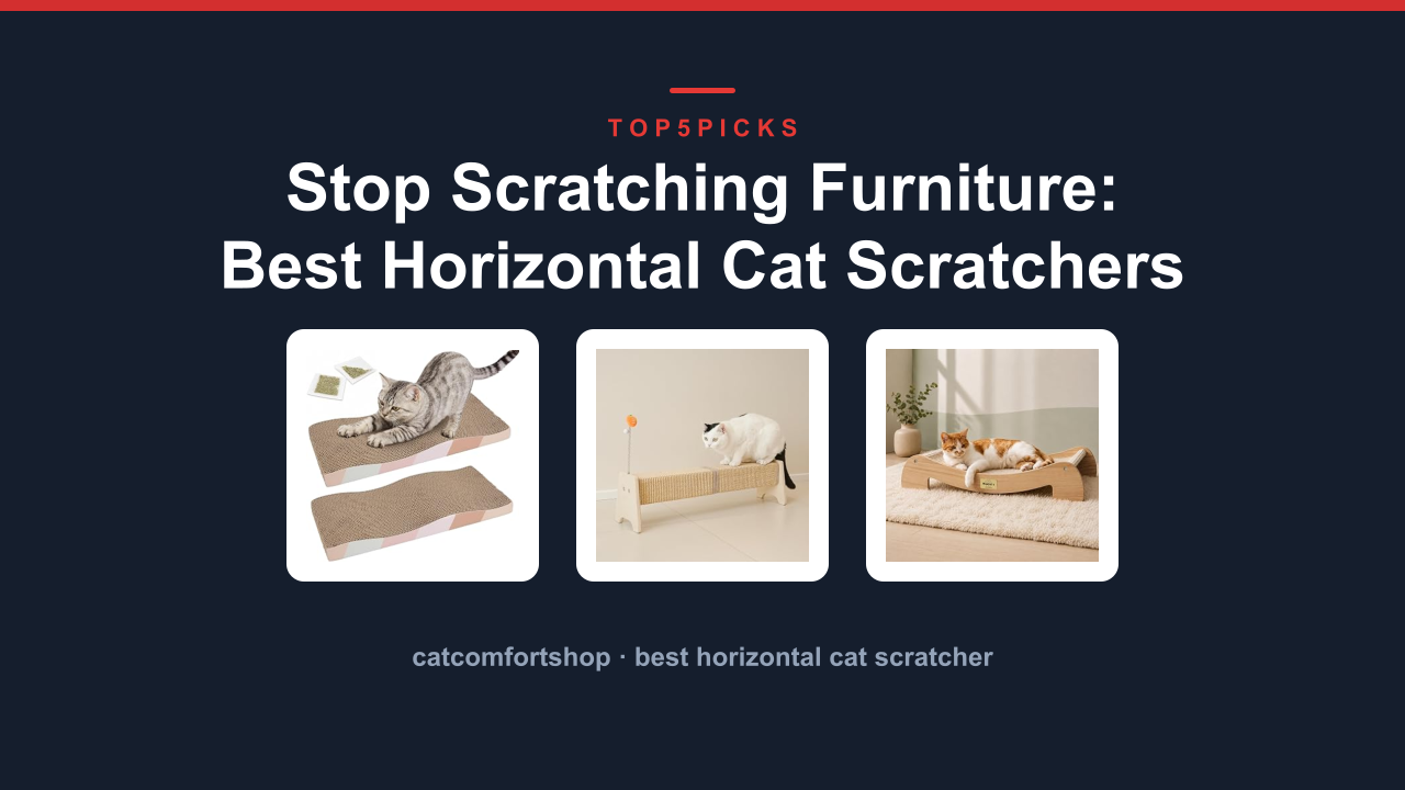Stop Scratching Furniture: Best Horizontal Cat Scratchers