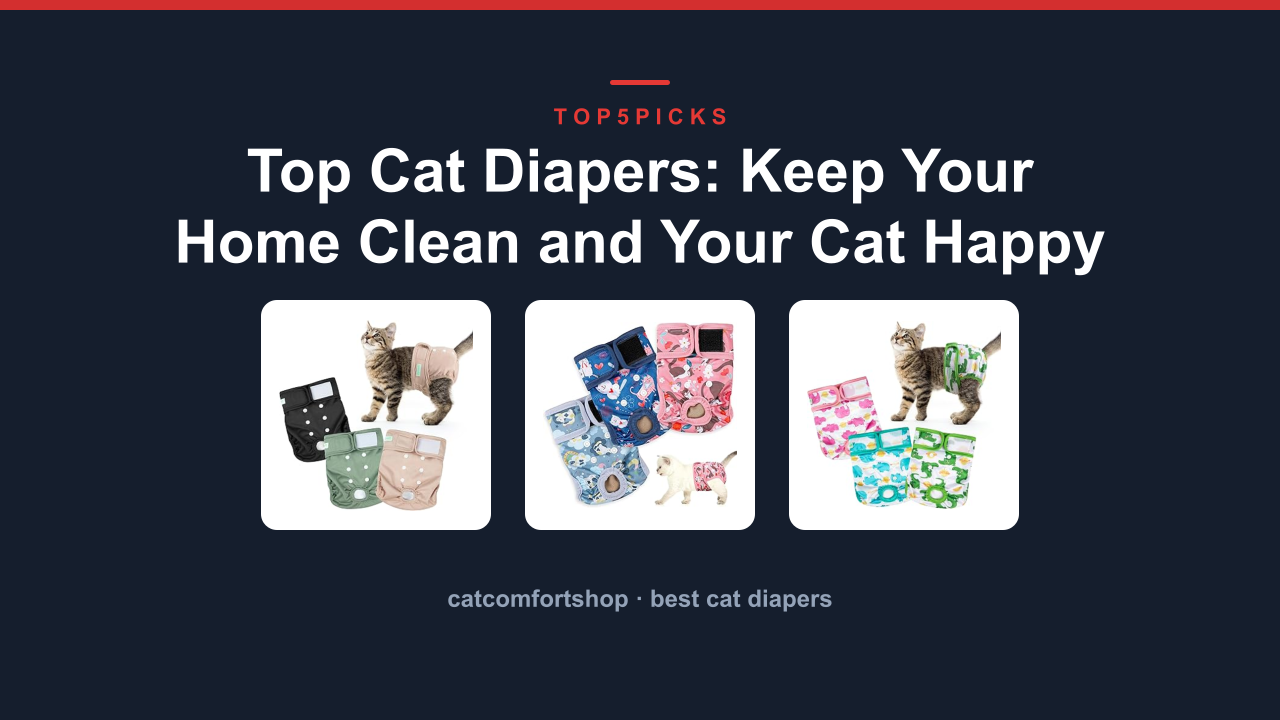 Top Cat Diapers: Keep Your Home Clean and Your Cat Happy