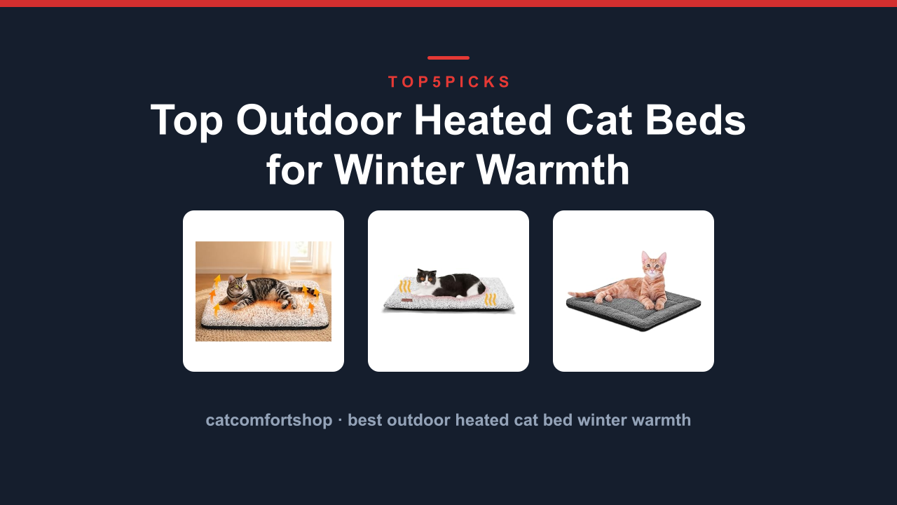Top Outdoor Heated Cat Beds for Winter Warmth