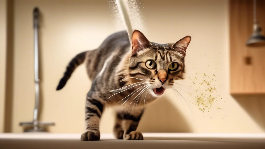 urine spraying behavior
