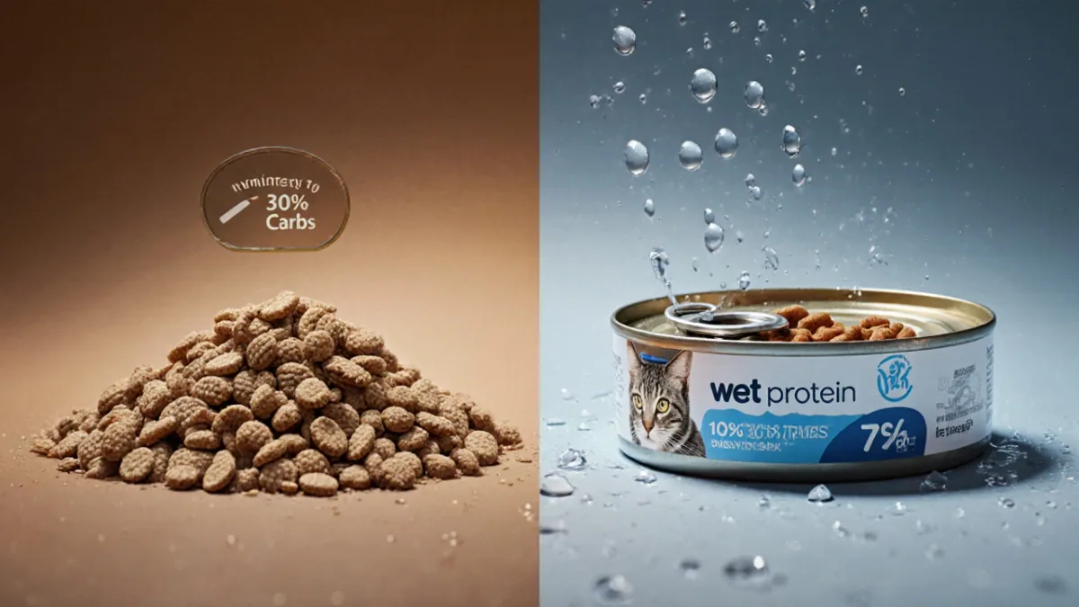 wet food vs dry kibble