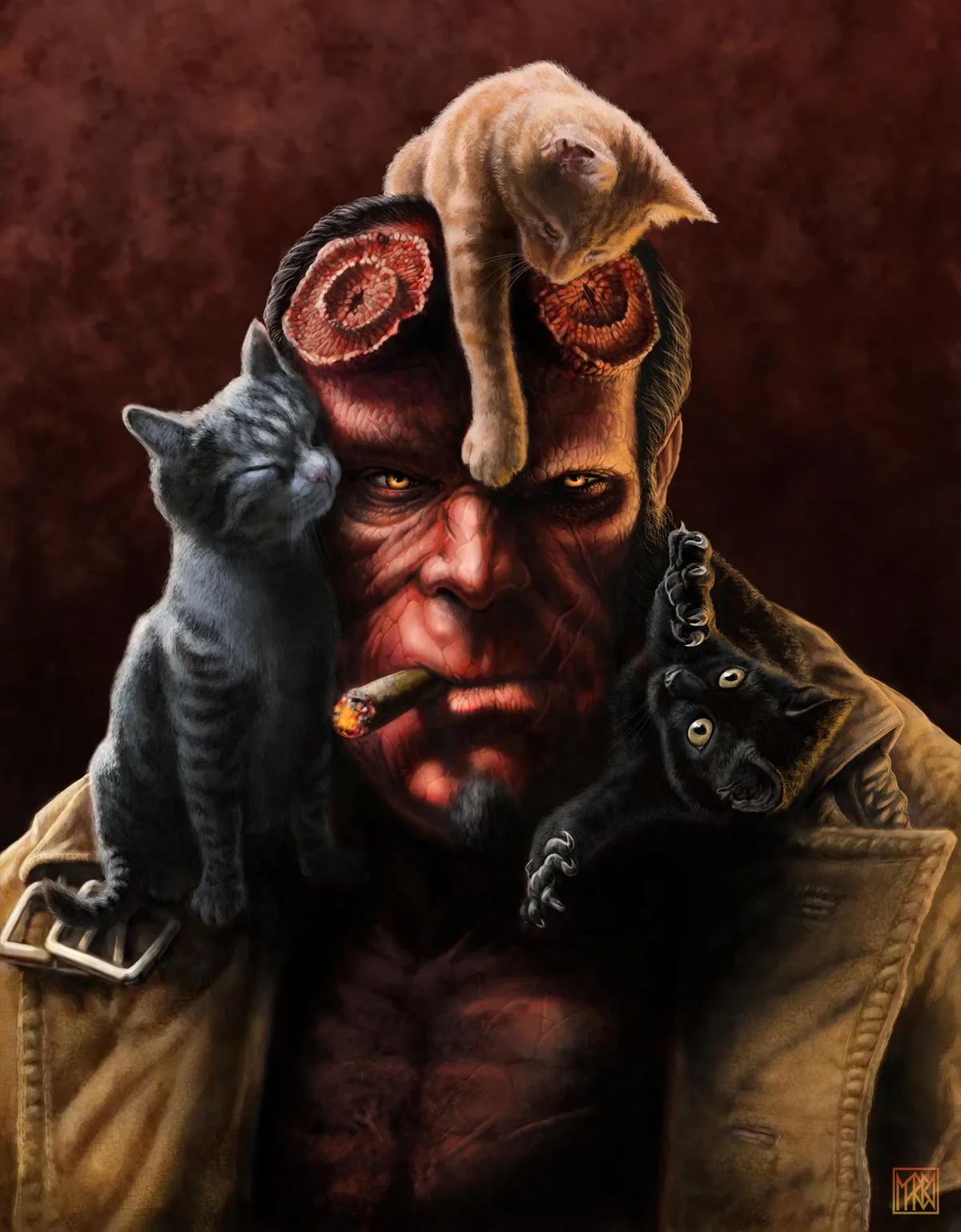 The Secret Behind Hellboy’s Love for Cats